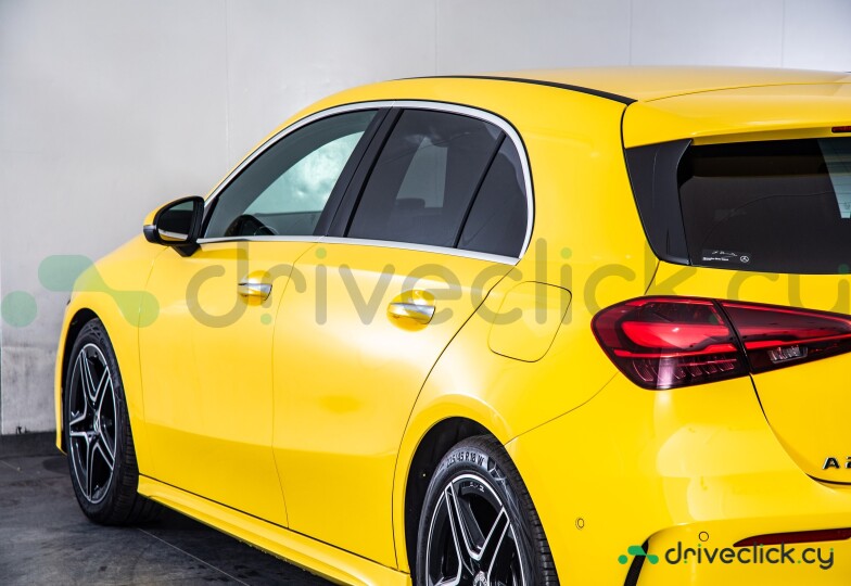 Mercedes A-class Yellow