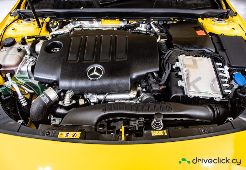 Mercedes A-class Yellow