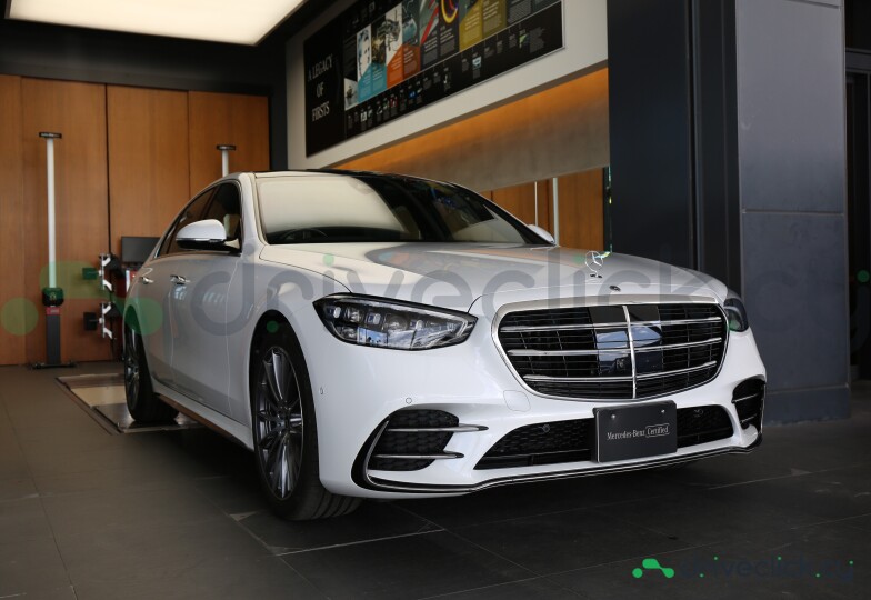 Mercedes S-class White
