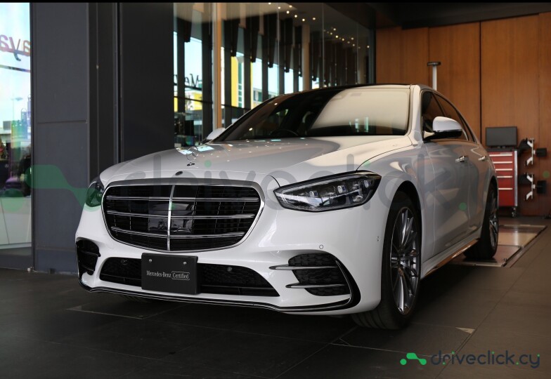 Mercedes S-class White