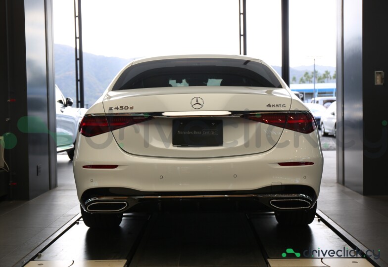 Mercedes S-class White