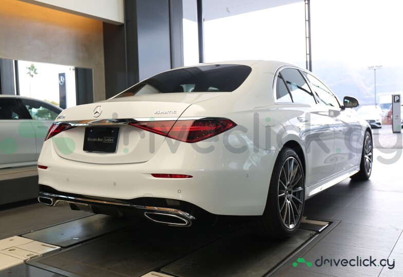 Mercedes S-class White