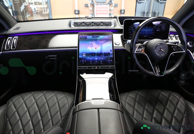 Mercedes S-class White