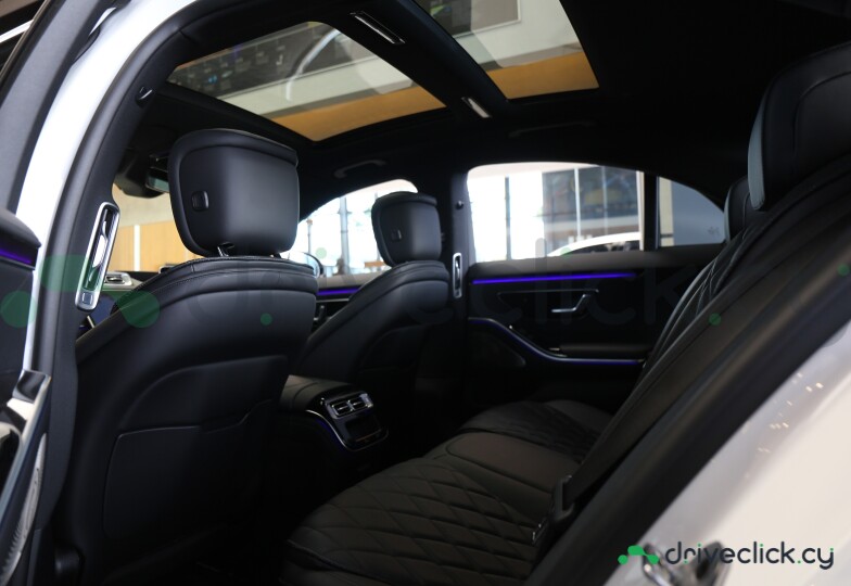 Mercedes S-class White