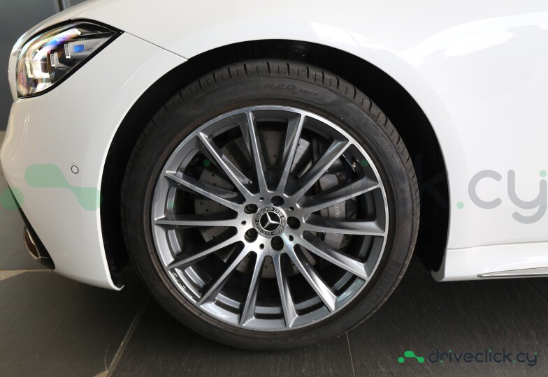 Mercedes S-class White