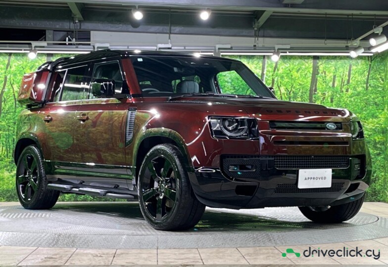 Land Rover Defender Dark red