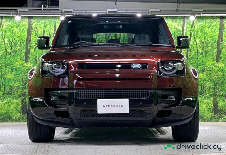Land Rover Defender Dark red