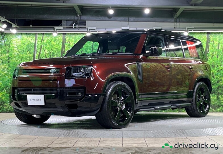 Land Rover Defender Dark red