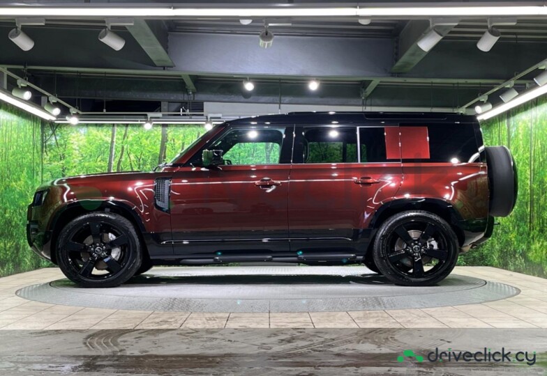 Land Rover Defender Dark red