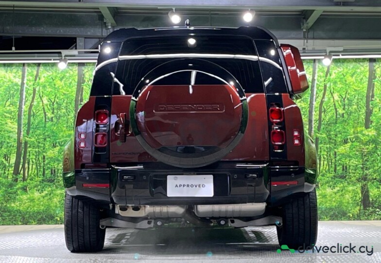 Land Rover Defender Dark red
