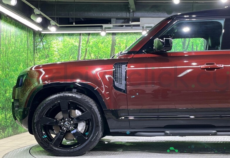 Land Rover Defender Dark red