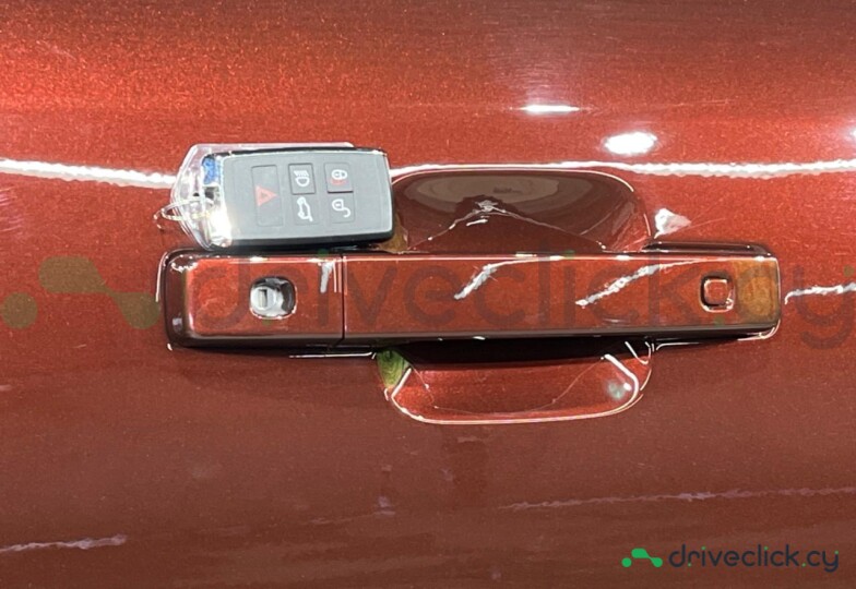 Land Rover Defender Dark red