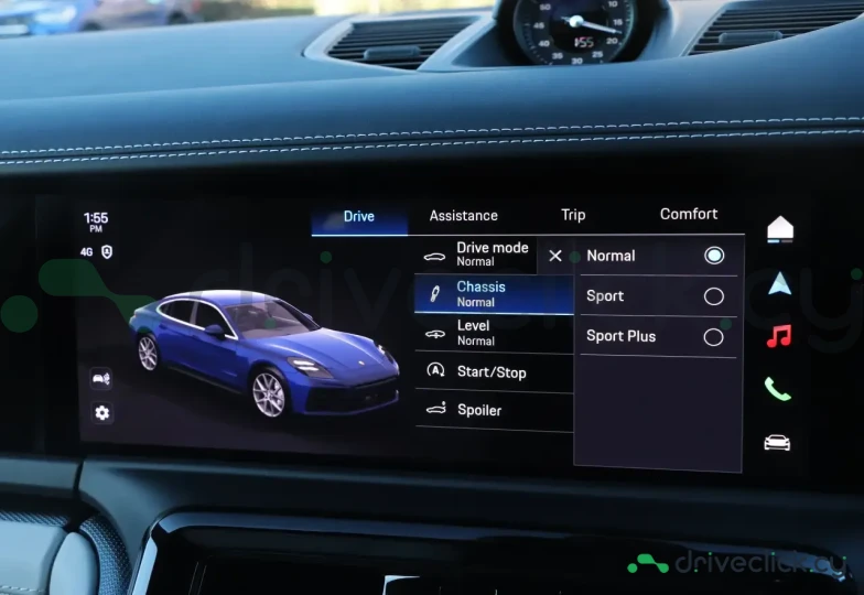 Porsche Panamera Blue