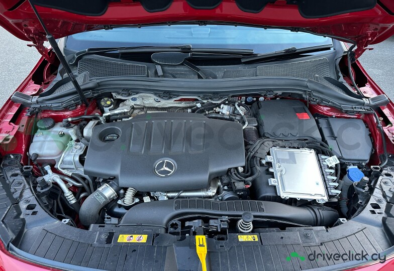 Mercedes CLA-class Red