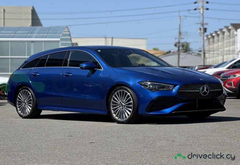 Mercedes CLA-class Blue