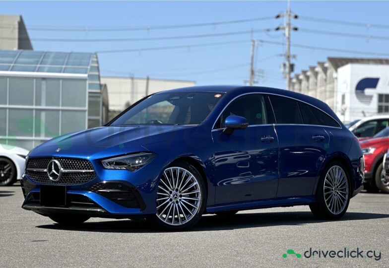 Mercedes CLA-class Blue