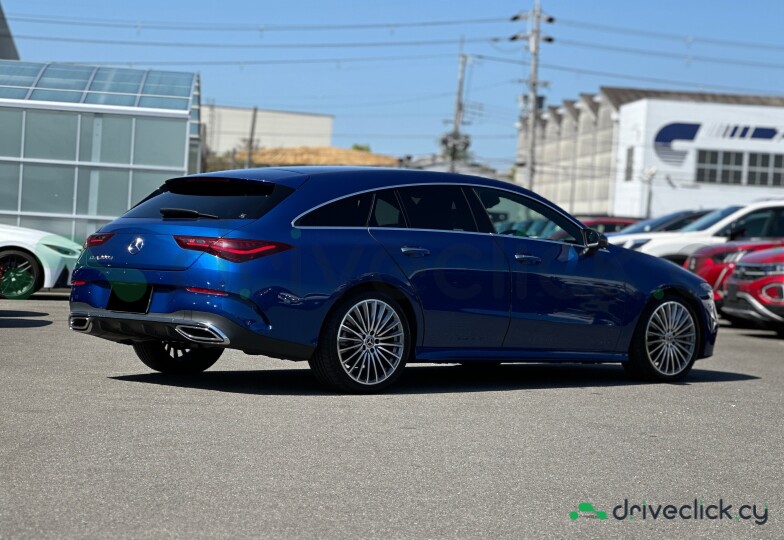 Mercedes CLA-class Blue