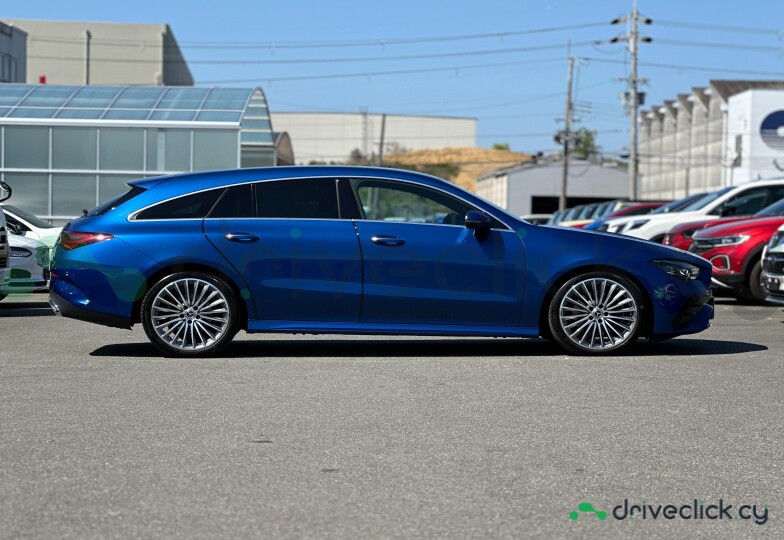 Mercedes CLA-class Blue