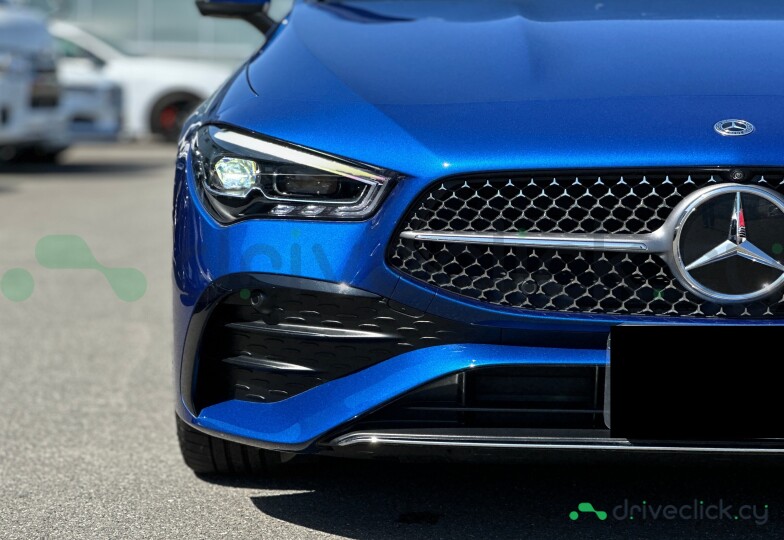 Mercedes CLA-class Blue