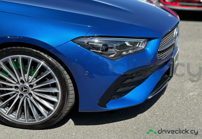 Mercedes CLA-class Blue