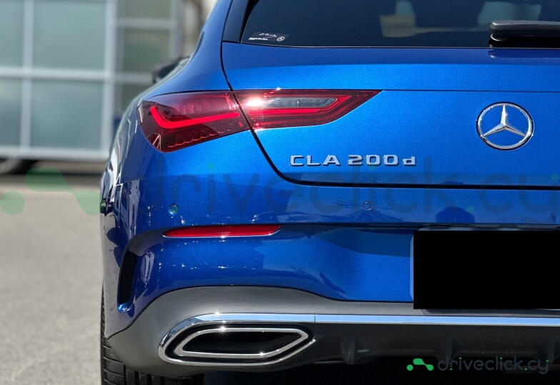 Mercedes CLA-class Blue