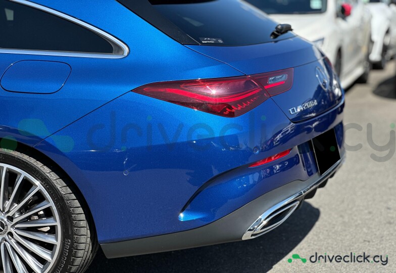 Mercedes CLA-class Blue