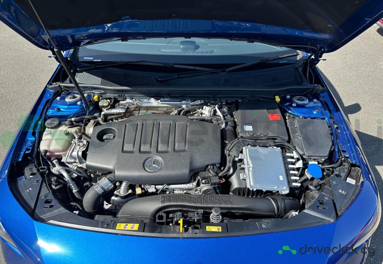 Mercedes CLA-class Blue