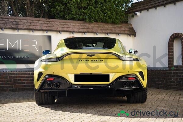 Aston Martin Vantage Yellow
