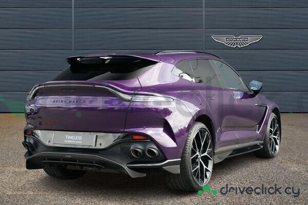 Aston Martin DBX Purple