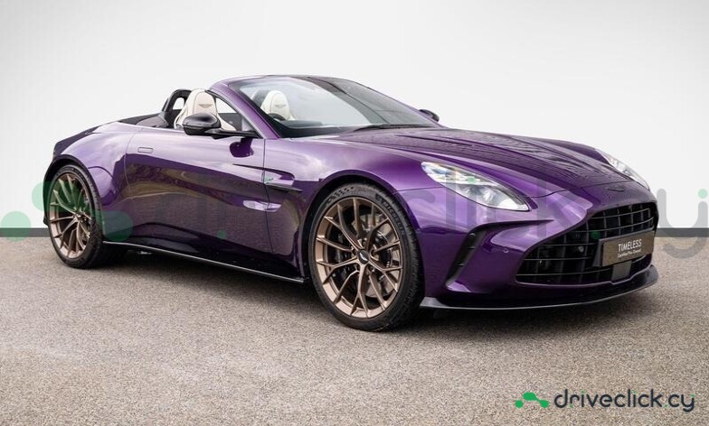 Aston Martin Vantage Purple