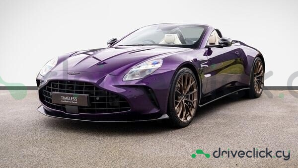 Aston Martin Vantage Purple
