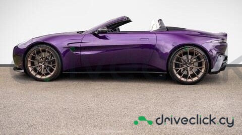 Aston Martin Vantage Purple