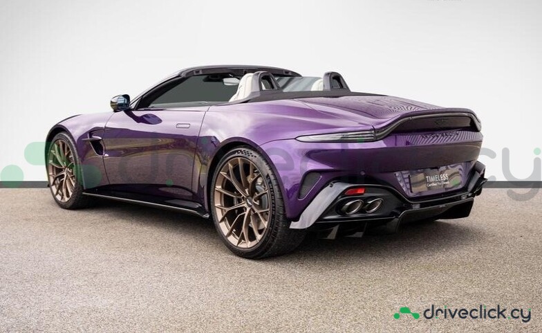 Aston Martin Vantage Purple