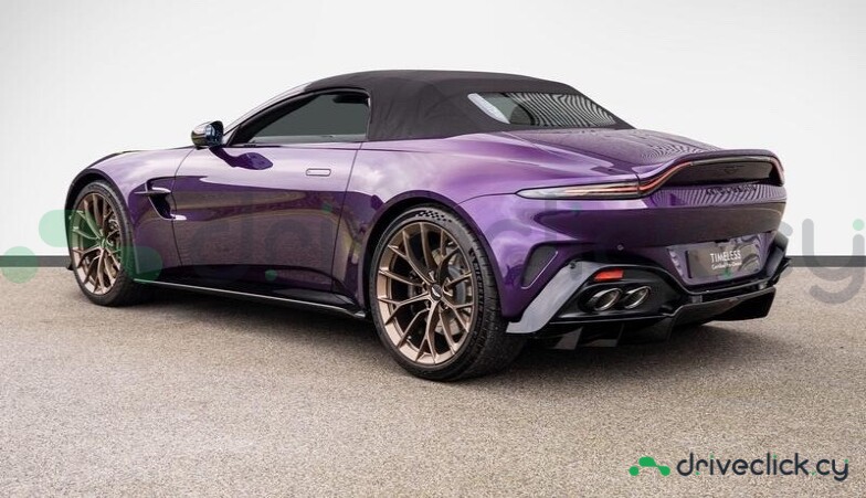 Aston Martin Vantage Purple