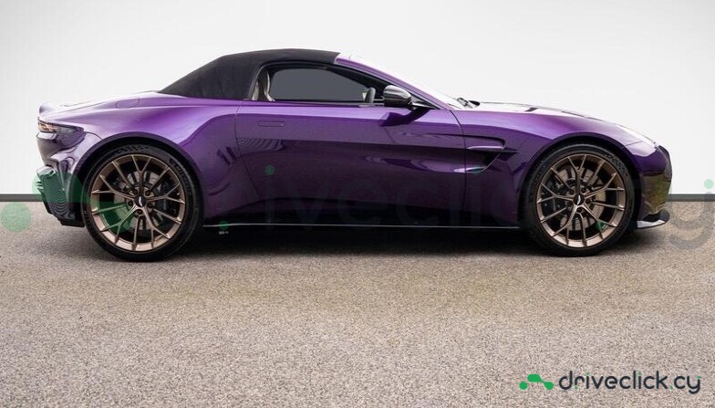 Aston Martin Vantage Purple