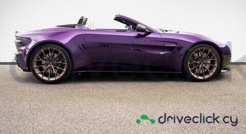Aston Martin Vantage Purple