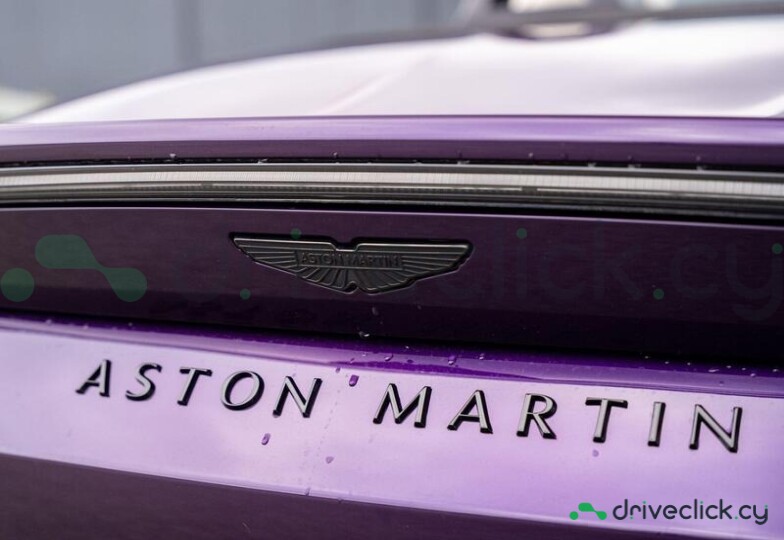 Aston Martin Vantage Purple
