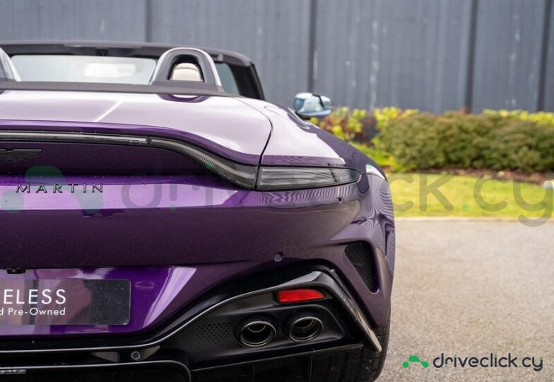 Aston Martin Vantage Purple