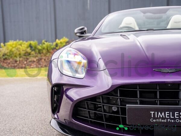 Aston Martin Vantage Purple