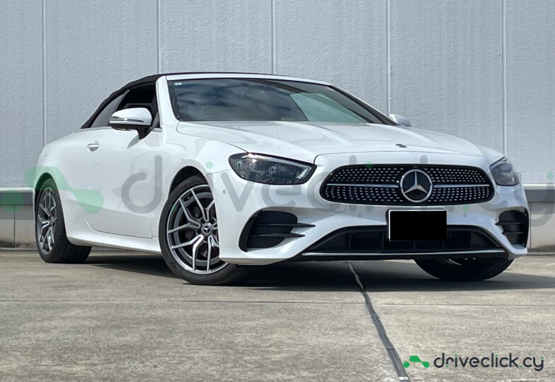 Mercedes E-class Белый
