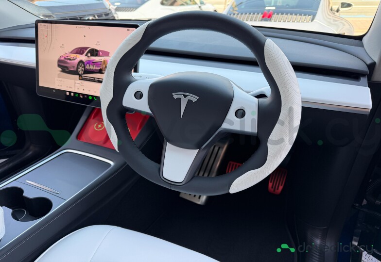 Tesla Model Y Blue