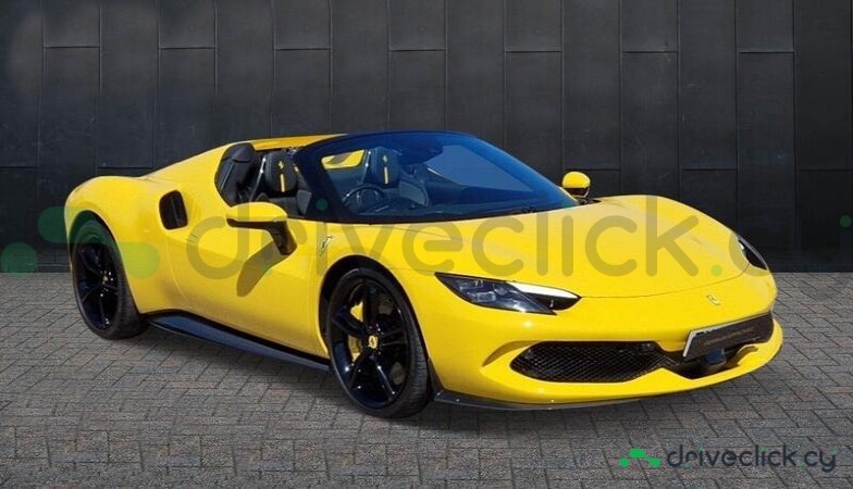 Ferrari 296 Yellow