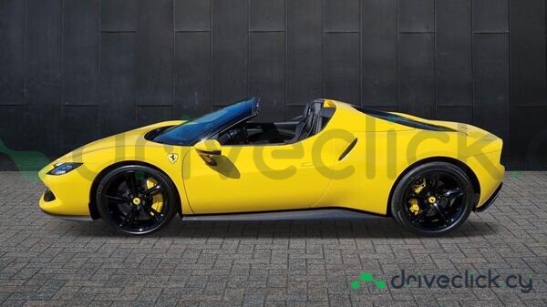 Ferrari 296 Yellow