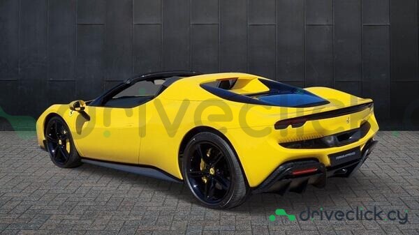 Ferrari 296 Yellow
