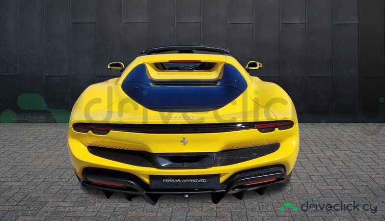 Ferrari 296 Yellow