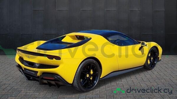 Ferrari 296 Yellow