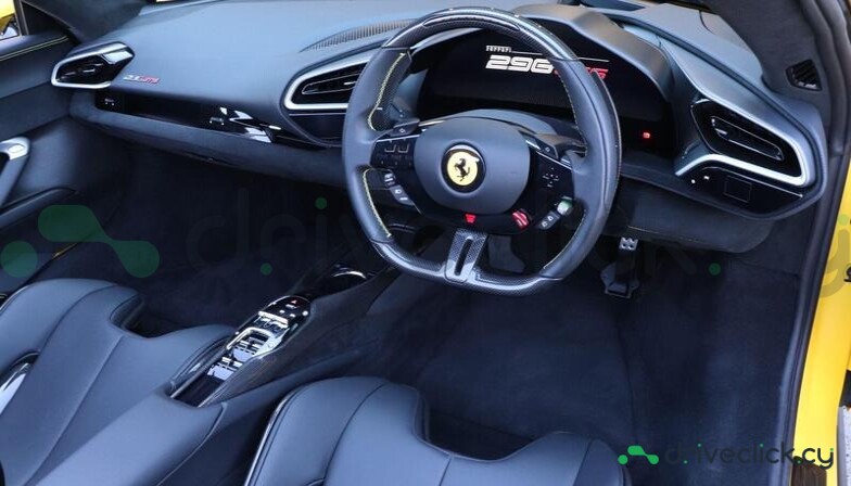 Ferrari 296 Yellow