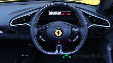 Ferrari 296 Yellow