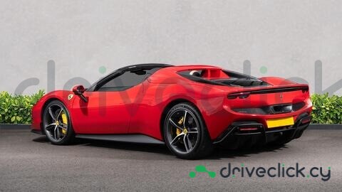 Ferrari 296 Red