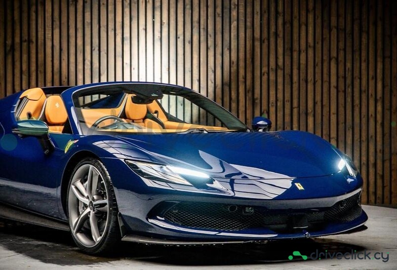 Ferrari 296 Blue